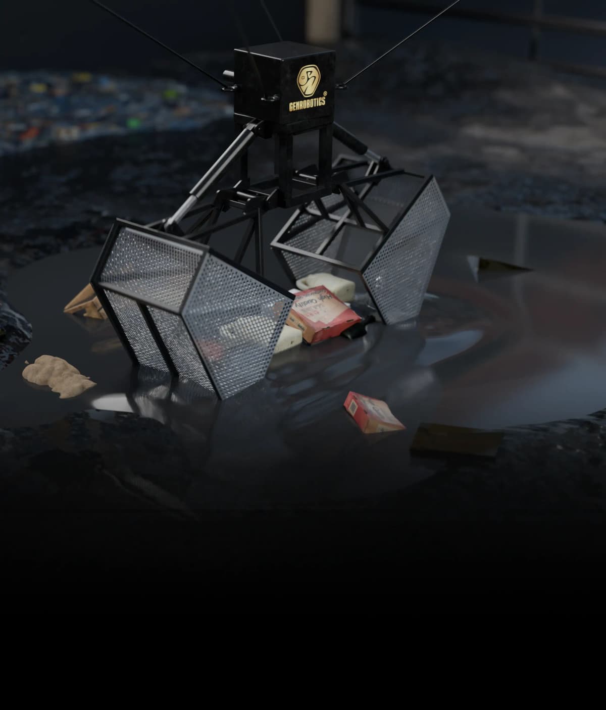G Spider Canal Cleaning Robot